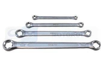 KLUCZE OCZKOWE TORX CR-V.4CZ E6-E24