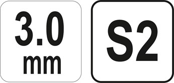 KLUCZ TRZPIENIOWY HEX UCHWYT T 3