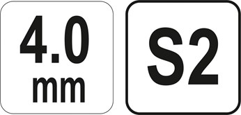 KLUCZ TRZPIENIOWY HEX UCHWYT T 4