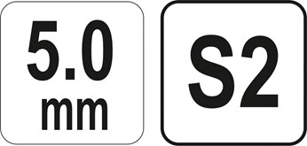 KLUCZ TRZPIENIOWY HEX UCHWYT T 5