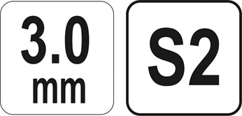 KLUCZ TRZPIENIOWY HEX UCHWYT T 3 KULKA