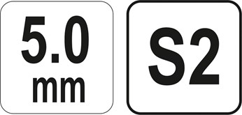 KLUCZ TRZPIENIOWY HEX UCHWYT T 5 KULKA