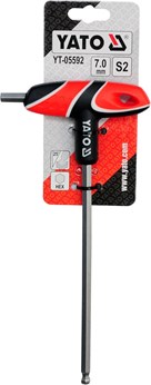 KLUCZ TRZPIENIOWY HEX UCHWYT T 7 KULKA