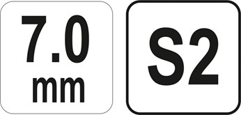 KLUCZ TRZPIENIOWY HEX UCHWYT T 7 KULKA