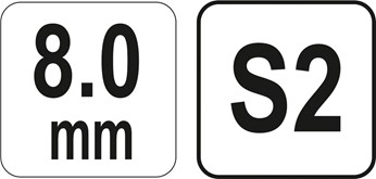 KLUCZ TRZPIENIOWY HEX UCHWYT T 8 KULKA