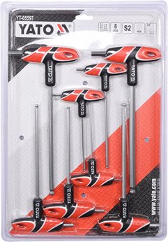 ZESTAW KLU TRZP. HEX KULKA Z REK. 8CZ