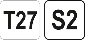 KLUCZ TRZPIENIOWY TORX Z RĘKOJEŚCIĄ T27