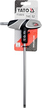 KLUCZ TRZPIENIOWY TORX UCHWYT T45