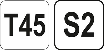 KLUCZ TRZPIENIOWY TORX UCHWYT T45