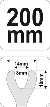 ŚCIĄGACZ DO SPINEK TAPICERKI 200 MM