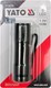 LATARKA ALUMINIOWA, 9 LED, CZARNA