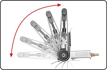 TASMOWA SZLIFIERKA PNEUMATYCZNA 20X520MM