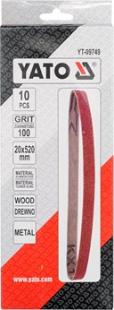 TASMA SCIERNA BEZKON 10SZT P100 20X520MM